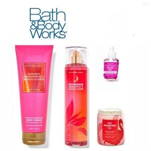 NEW Bath & Body Works Passionfruit Iced Dragonfruit Candle Set + Free Gift!